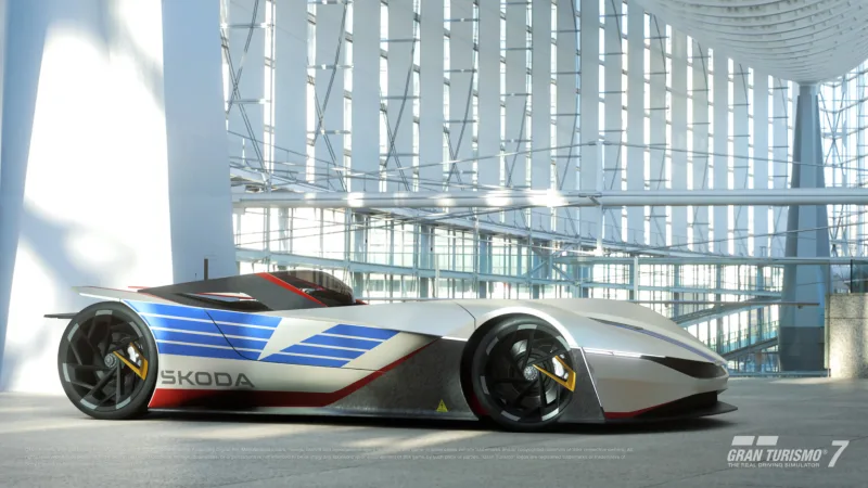 Škoda Vision Gran Turismo | designový koncept pro počítačovou hru Gran Turismo