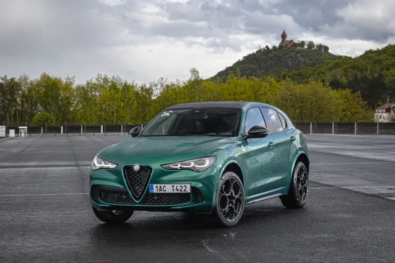 První jízda: Alfa Romeo Stelvio Quadrifoglio (2024) | Foto: Ondřej Kroutil