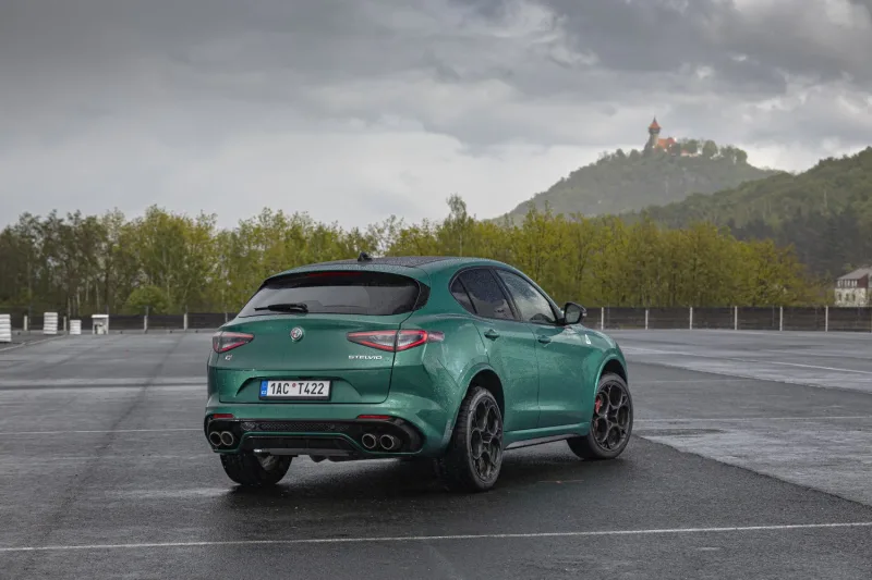 První jízda: Alfa Romeo Stelvio Quadrifoglio (2024) | Foto: Ondřej Kroutil