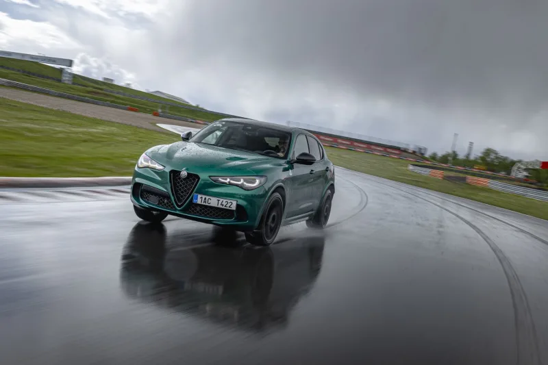 První jízda: Alfa Romeo Stelvio Quadrifoglio (2024) | Foto: Ondřej Kroutil