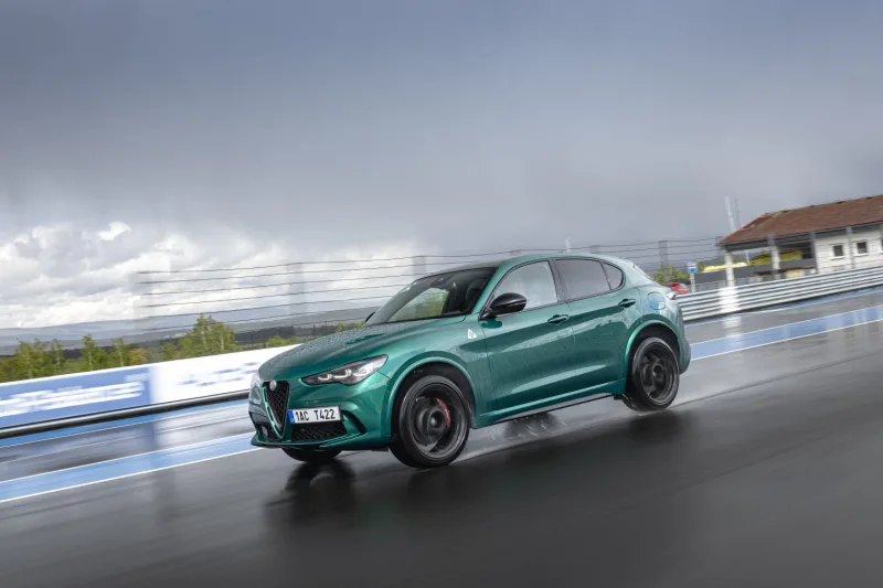 První jízda: Alfa Romeo Stelvio Quadrifoglio (2024) | Foto: Ondřej Kroutil