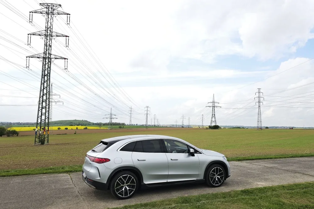 Test Mercedes-Benz EQE 350 4MATIC SUV | elektromobil (2024)