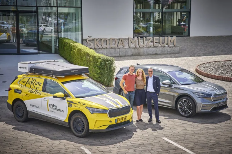 Po více než 33 000 kilometrech napříč Afrikou míří Škoda Enyaq do sbírky Škoda Muzea