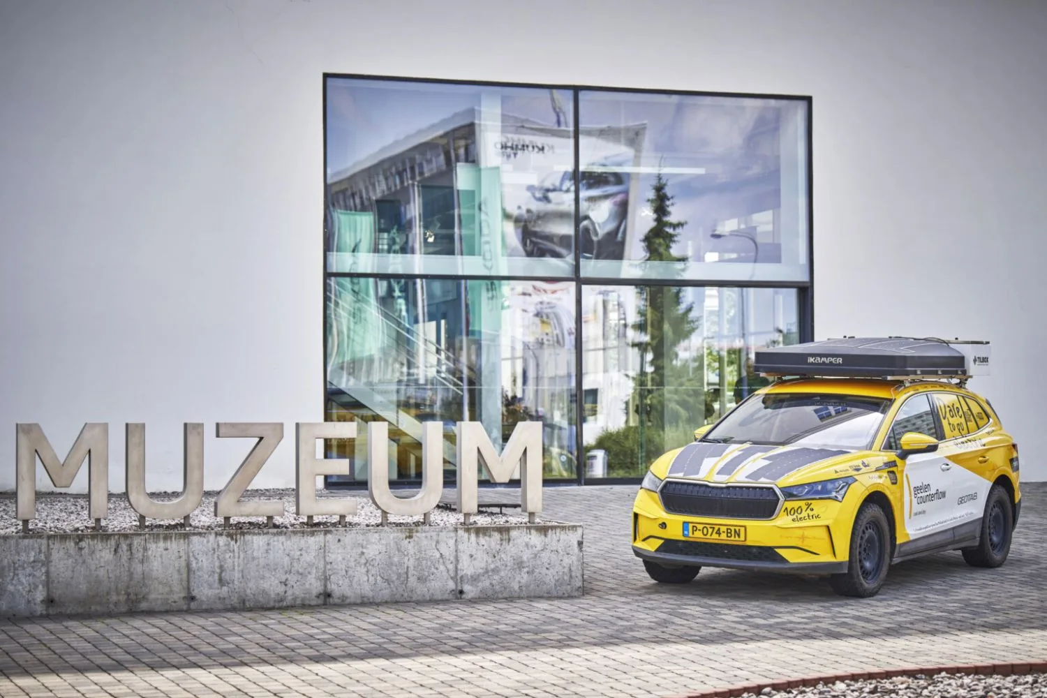 Po více než 33 000 kilometrech napříč Afrikou míří Škoda Enyaq do sbírky Škoda Muzea