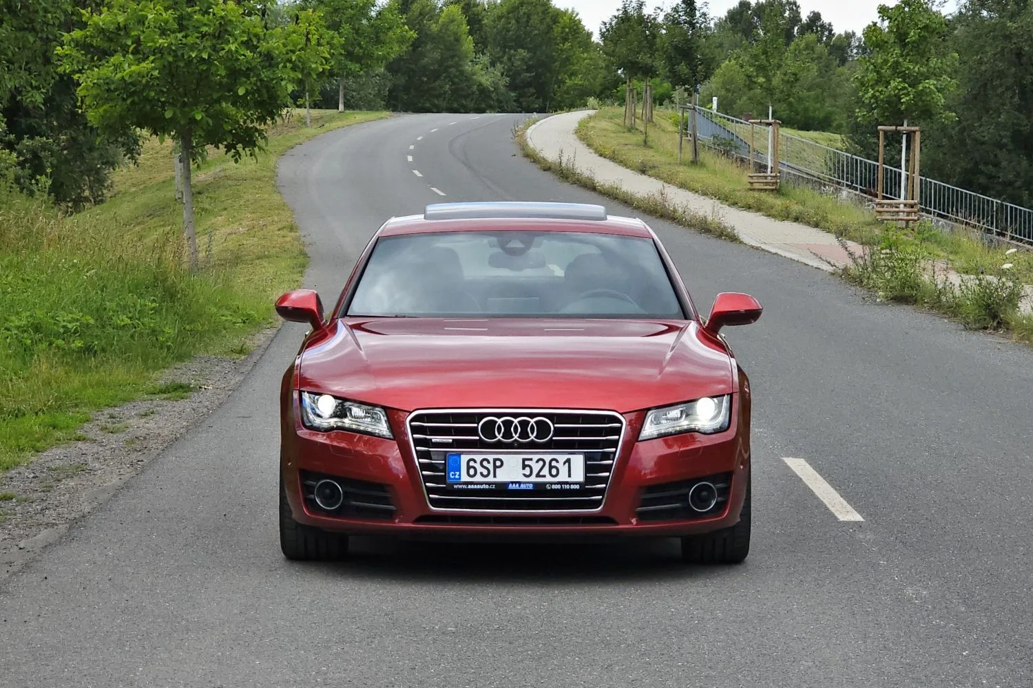 Test ojetiny Audi A7 Sportback 2,8 FSI quattro S tronic (2011)