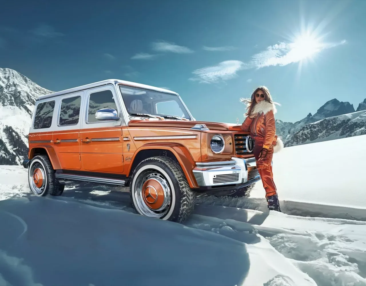 G-Vintage: Mercedes-AMG G 63 4MATIC upravený v Carlex Design