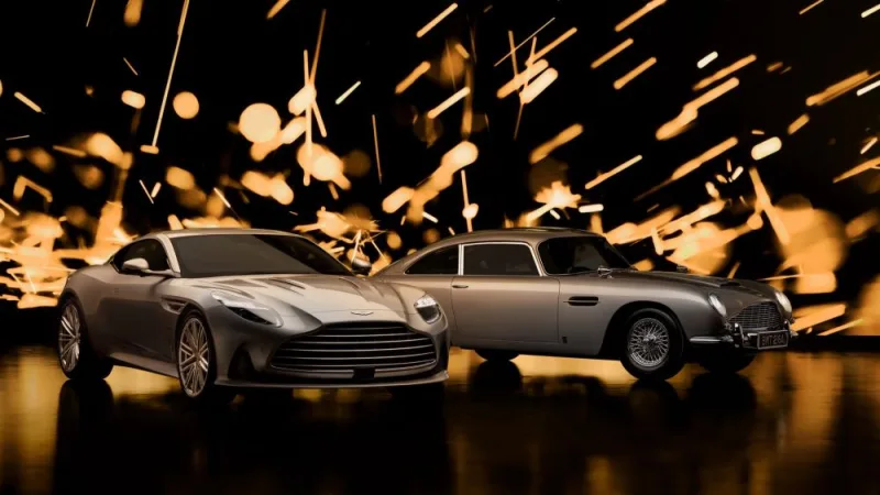 Aston Martin slaví 60 let spojení s Jamesem Bondem limitovanou edicí DB12 Goldfinger Edition