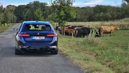 Test BMW i5 Touring eDrive40 | elektromobil | 2024