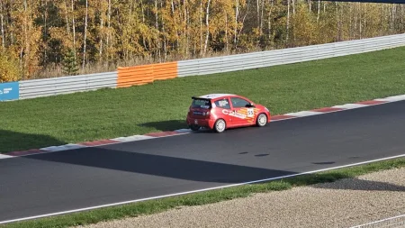 Amater Endurance Cup - listopad 2024 | Citroën C2 VTS na trati