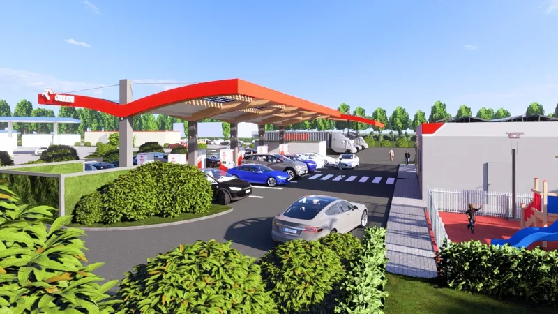 V Německu sílí tlak na zlepšení elektromobilní infrastruktury. Orlen už chystá obrovskou „elektromobilovou čerpací stanici“