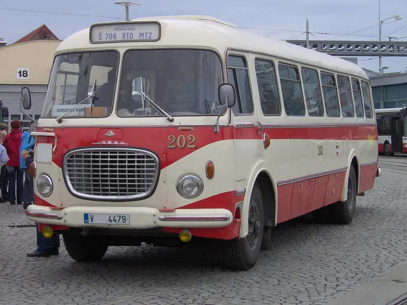 Škoda 706 RTO - historický autobus