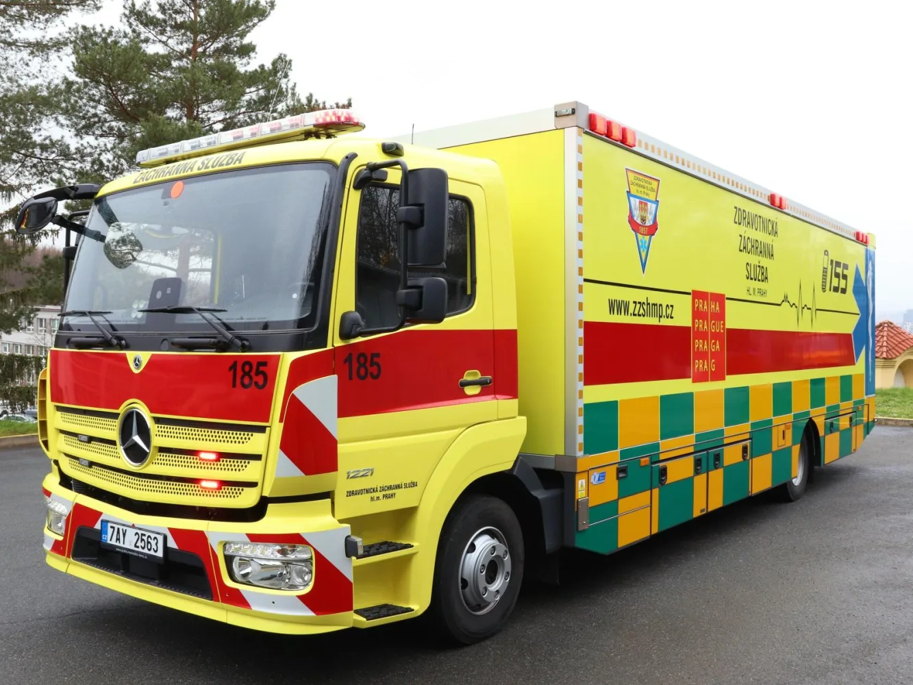 Fénix: evakuační vůz, který zachraňuje i v plamenech