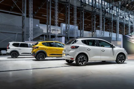 Modernizované modely Dacia