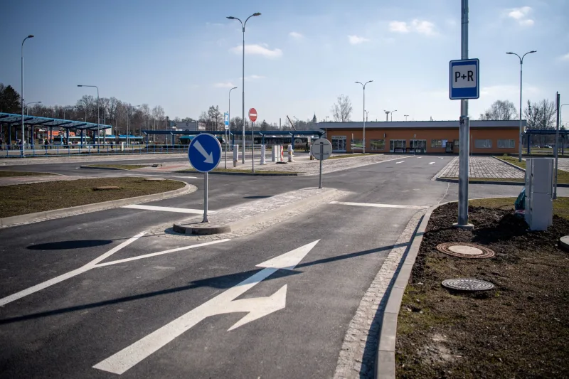 P+R parkoviště Ostrava