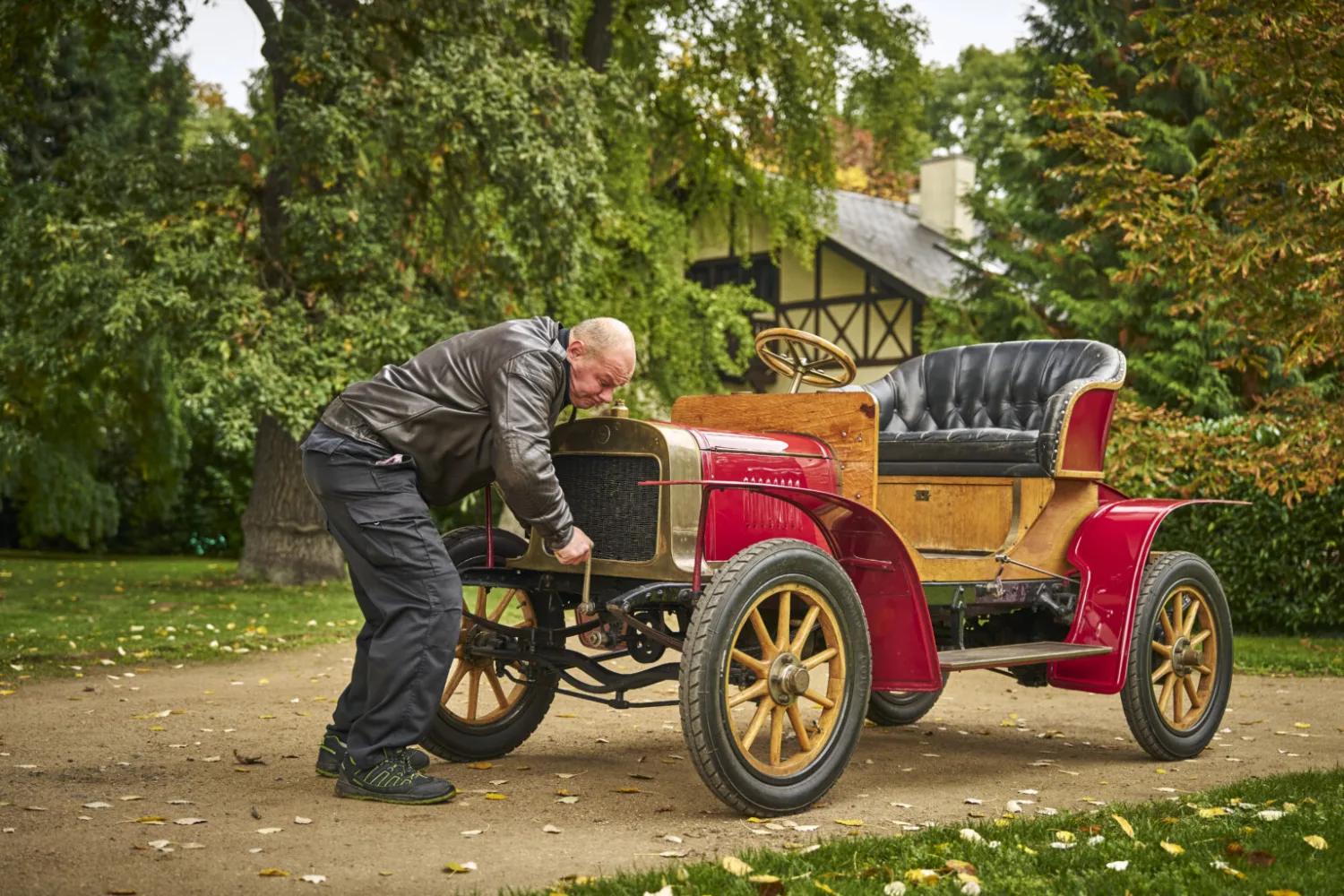 laurin-a-klement-voiturette-a-startovani