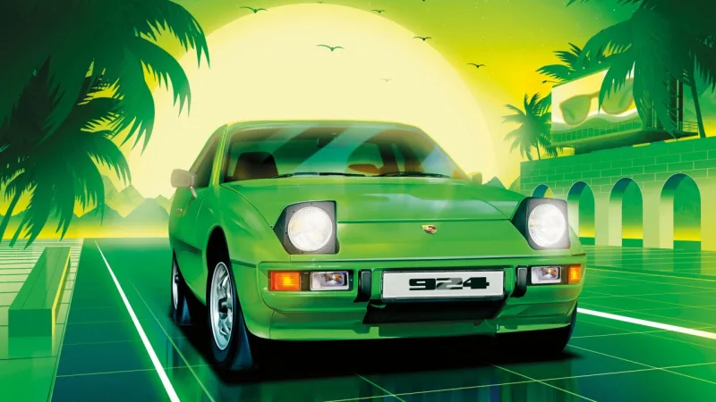 porsche-924-kresba