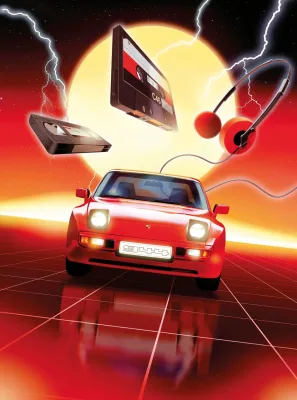 porsche-944-kresba